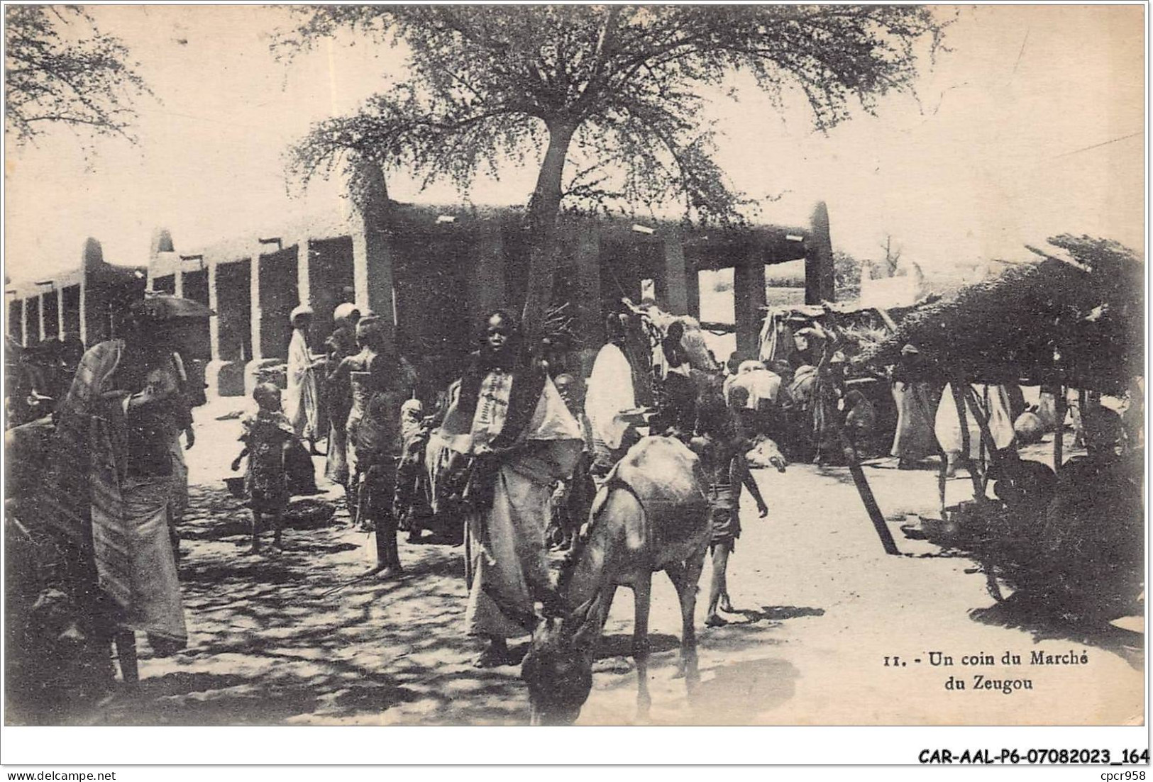 CAR-AALP6-NIGER-0561 - Un Coin Du Marché Du Zeugou - Niger