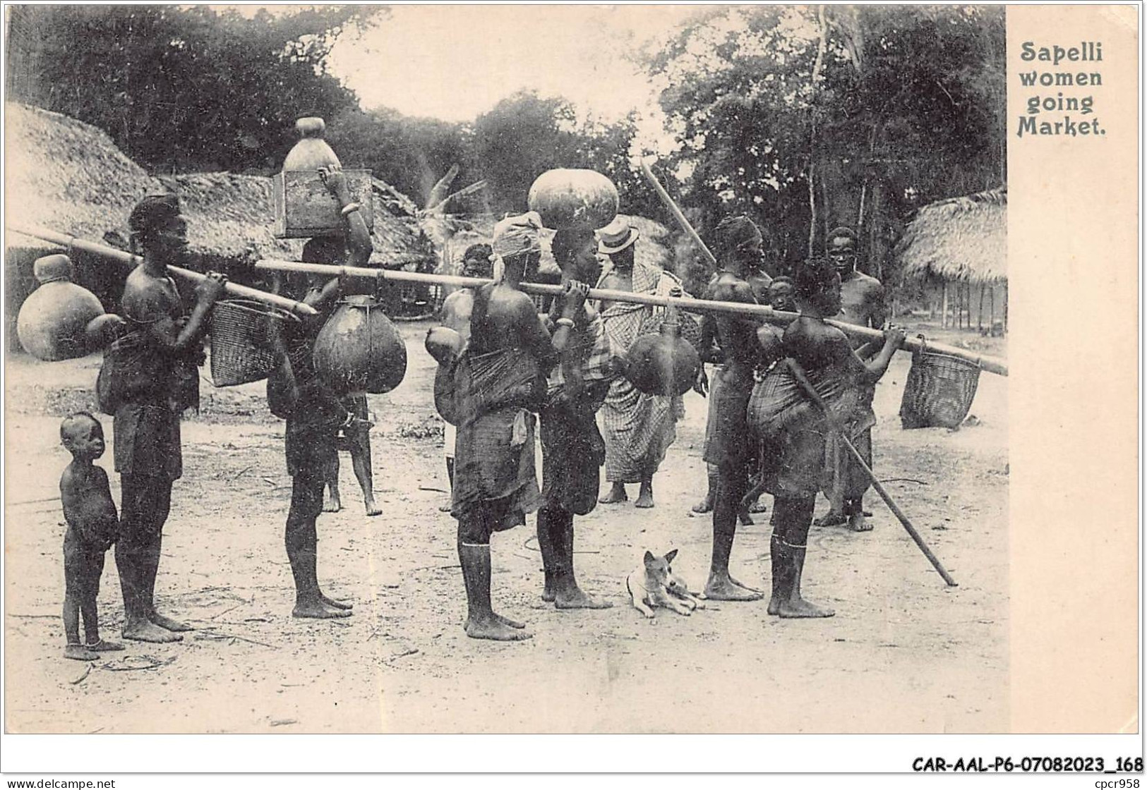 CAR-AALP6-NIGERIA-0563 - Sapelli Women Going Market  - Nigeria