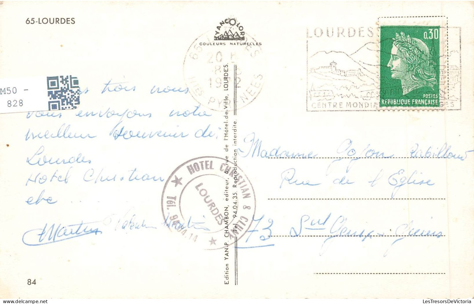 FRANCE - Lourdes - Multi-vues De Différents Endroits à Lourdes - Monuments - édifices - Animé - Carte Postale Ancienne - Lourdes