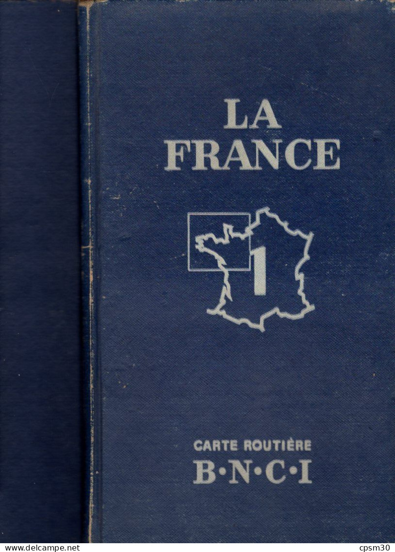 Carte Géographique Par La B.N.C.I. édition Blondel La Rougerie, Lorient/Pontivy, Le Havre, Nantes, Poitiers, N° 1 - Cartes Routières