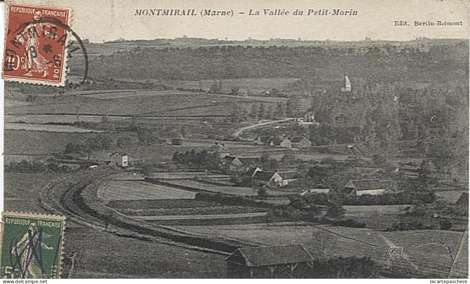 X112096 MARNE MONTMIRAIL LA VALLEE DU PETIT MORIN - Montmirail