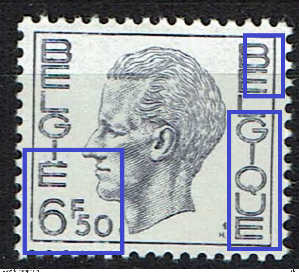 1745  **  LV 2  Lettres Et Cadres Déformés - 1961-1990