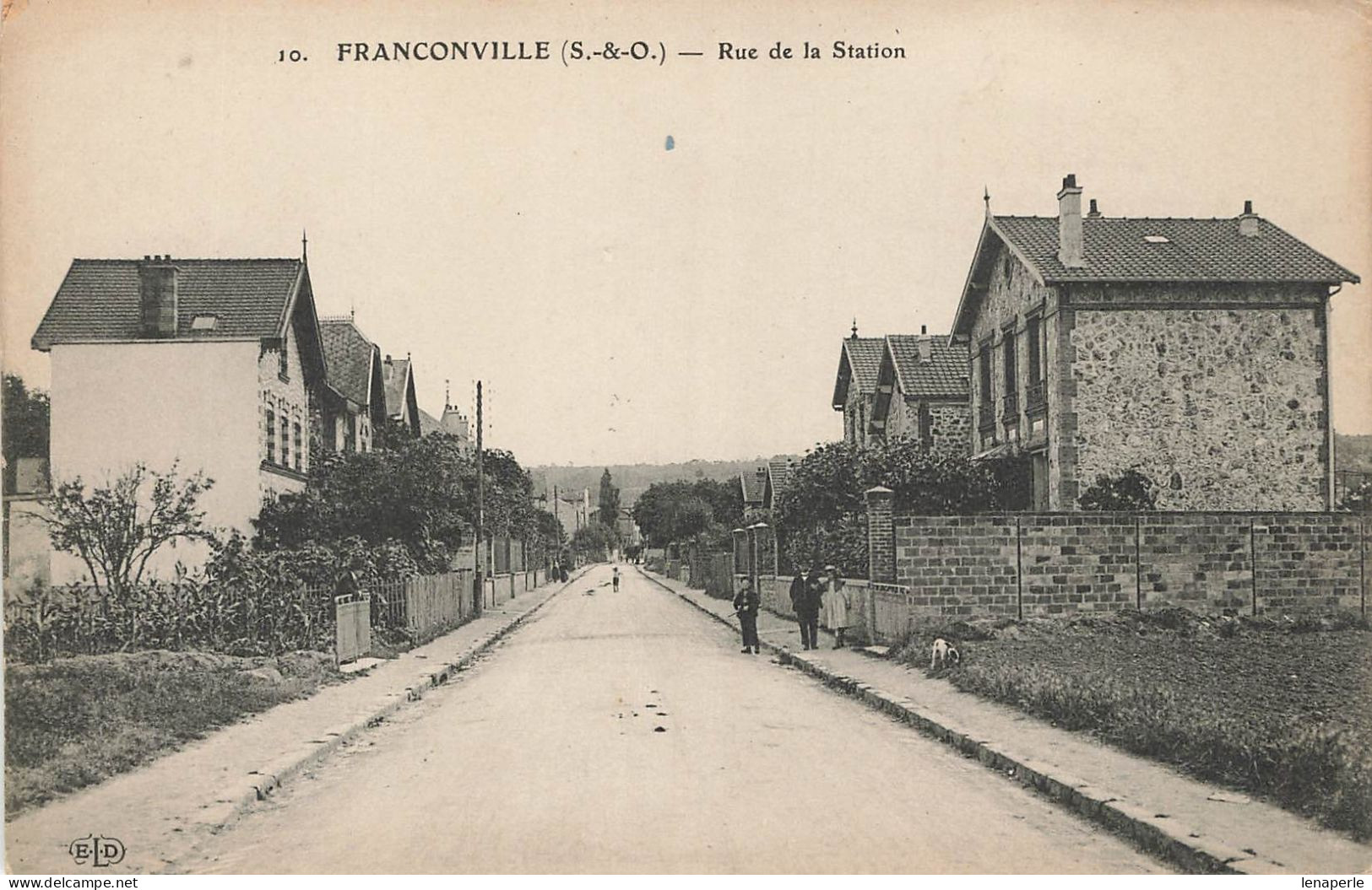 D4775 FRANCONVILLE Rue De La Station - Franconville