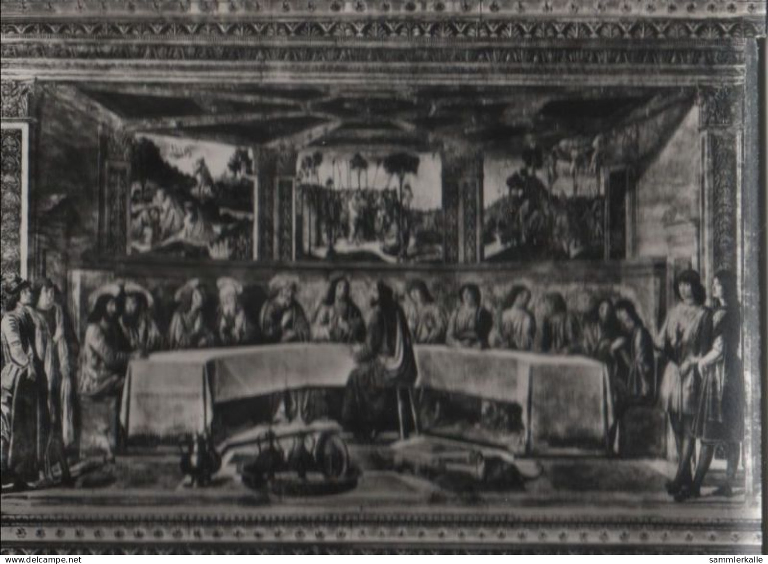 80087 - Vatikan - Vatikanstadt - Cappella Sistina, Ultima Cena - Ca. 1965 - Vaticano