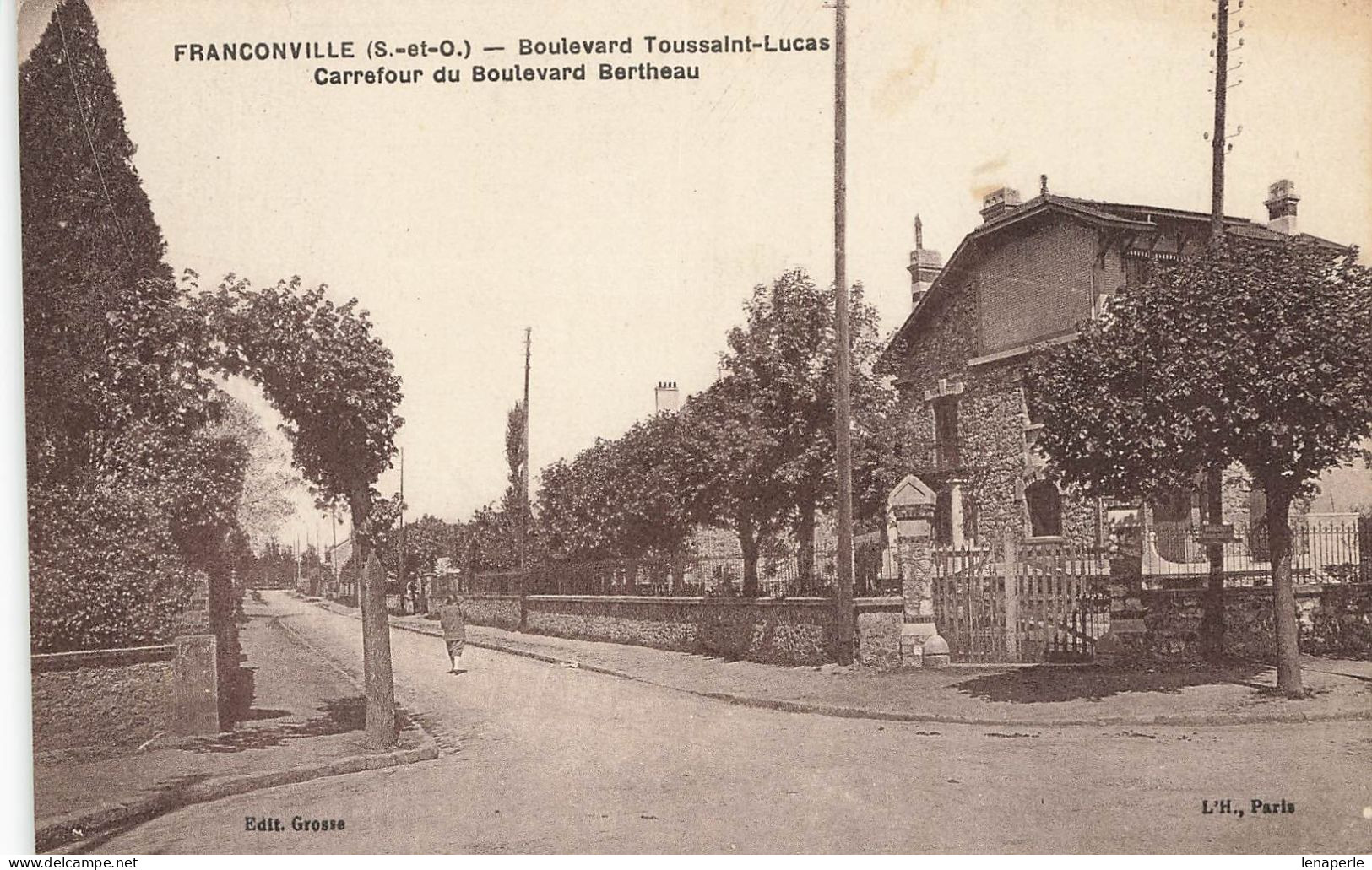 D4777 FRANCONVILLE Boulevard Toussaint Lucas - Franconville