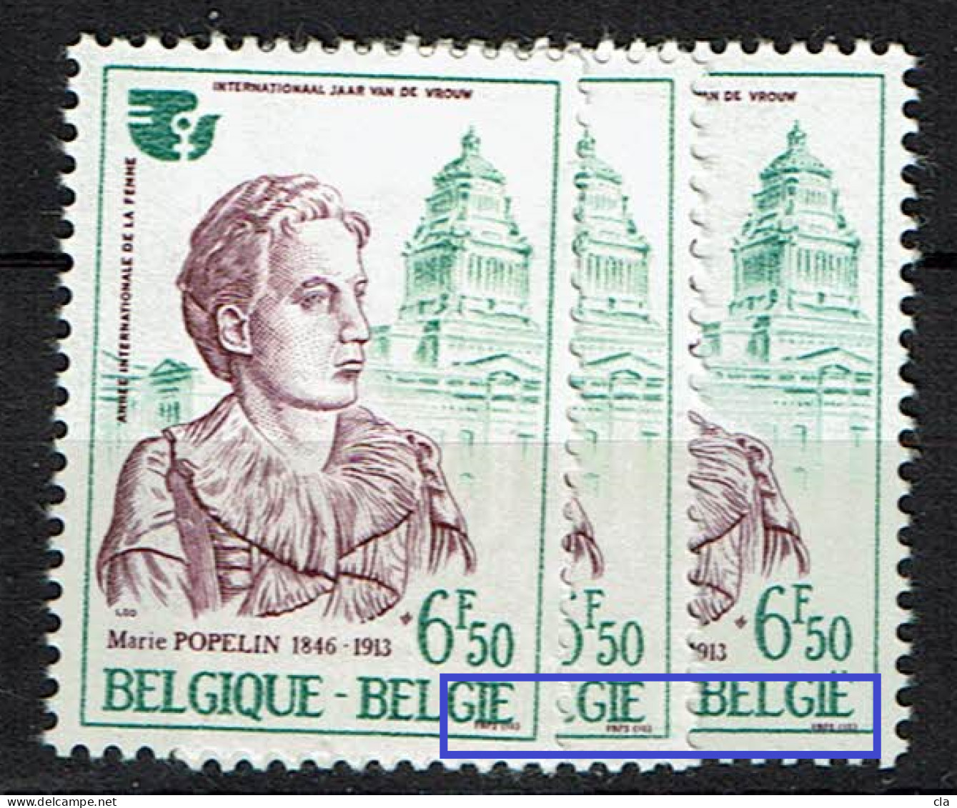 1776 X 3  **  Décalage Dates Vers Le Bas - 1961-1990