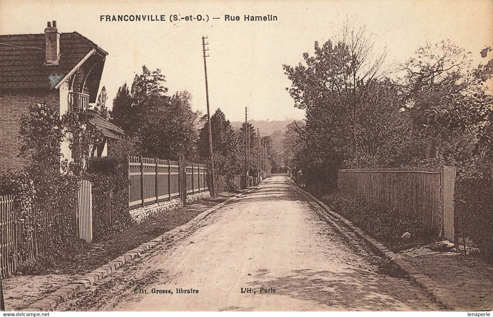 D4779 FRANCONVILLE Rue Hamelin - Franconville