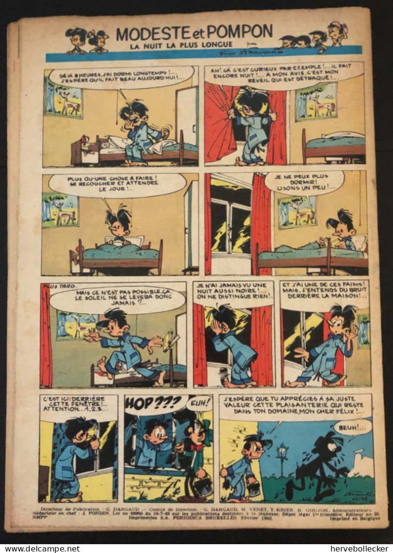TINTIN Le Journal Des Jeunes N° 747 - 1962 - Tintin