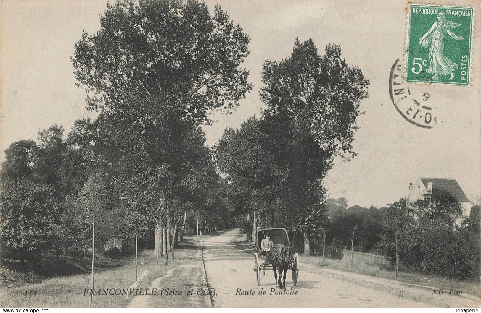 D4782 FRANCONVILLE Route De Pontoise - Franconville