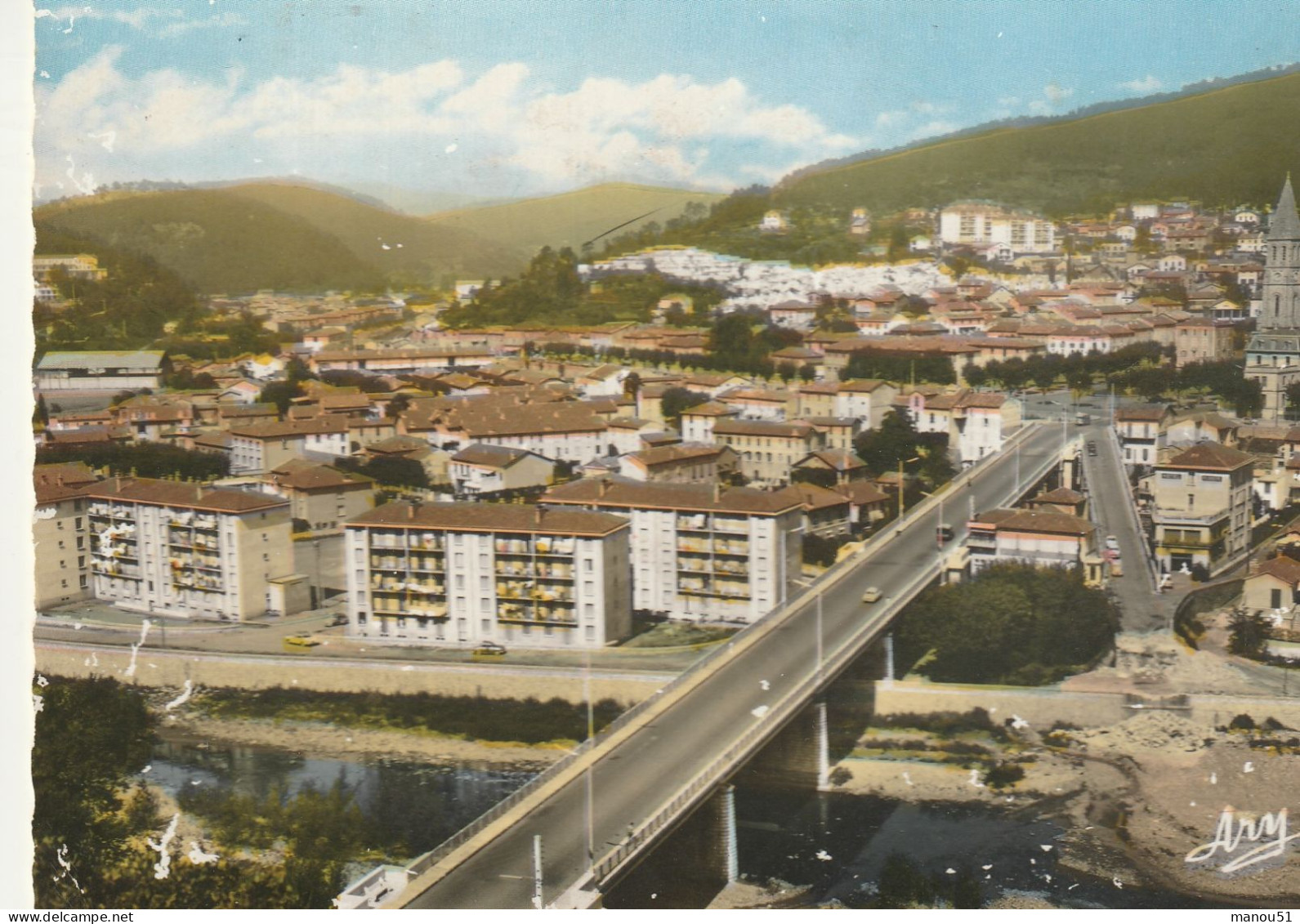 LA GRAND'COMBE - CPSM : Vue Générale - La Grand-Combe