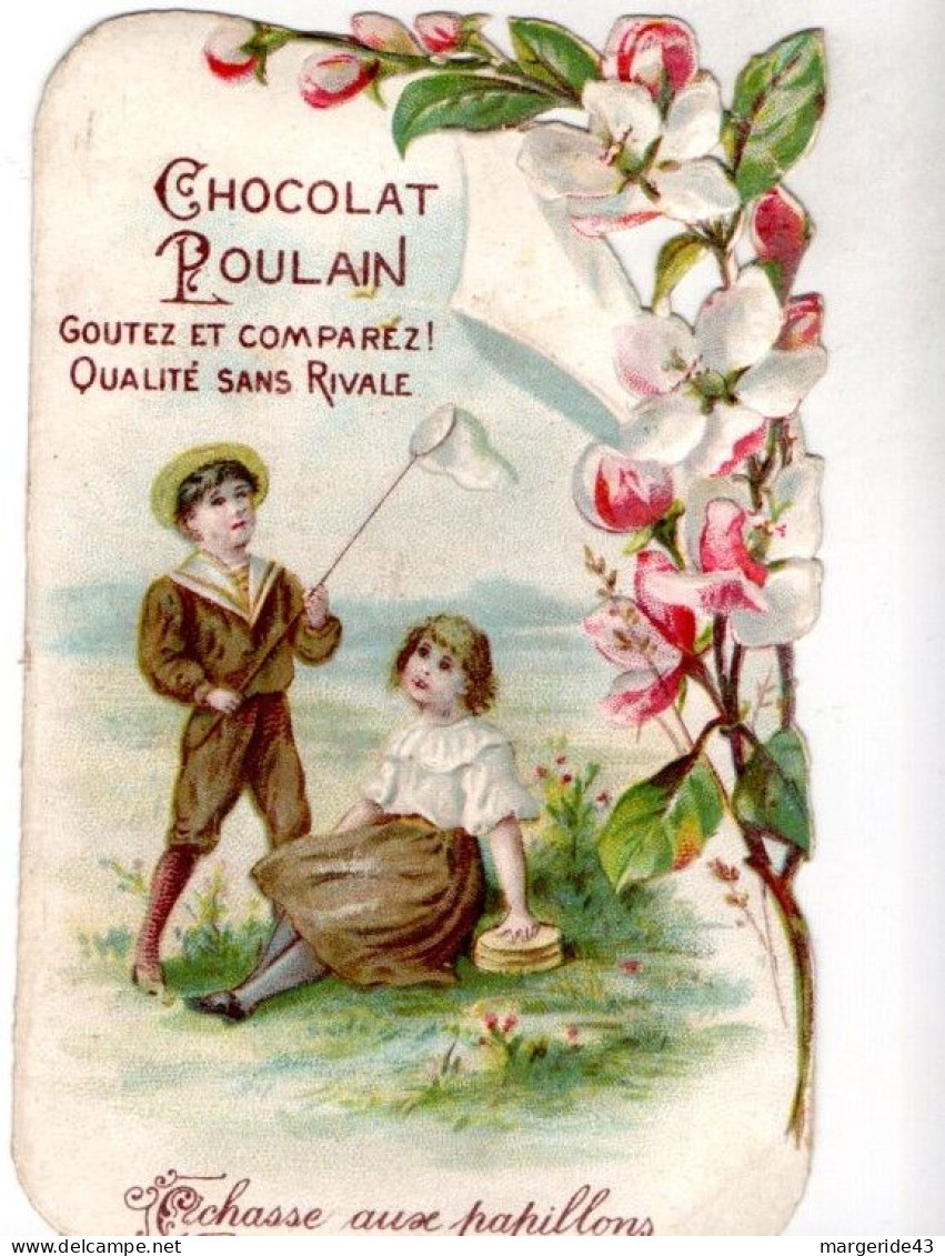 CHROMOS SUCHARD ENFANTS CHASSEURS DE PAPILLONS - Suchard