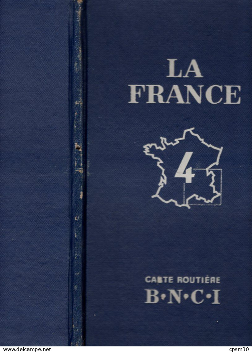 Carte Géographique Par La B.N.C.I. édition Blondel La Rougerie, Vichy/Le Montet, Genève, Narbonne, Ventimiglia, N° 4 - Roadmaps