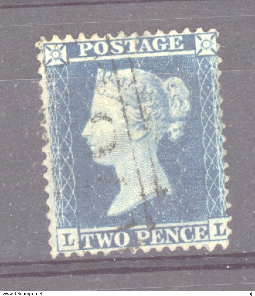 Grande Bretagne  :  Yv  15  (o)  LL  , Dentelé 14 - Used Stamps