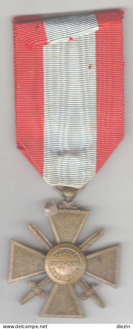 Croix De Guerre Des TOE. Théatre Des Opérations Extérieures. Ordonnance. - Esercito