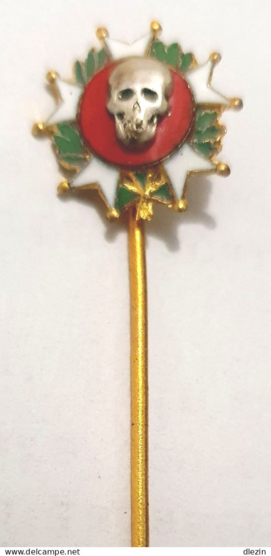 LH/ DPLV. Légion D'Honneur "Décorés Au Péril De Leur Vie". SM.Arthus Bertrand. épinglette. - Esercito