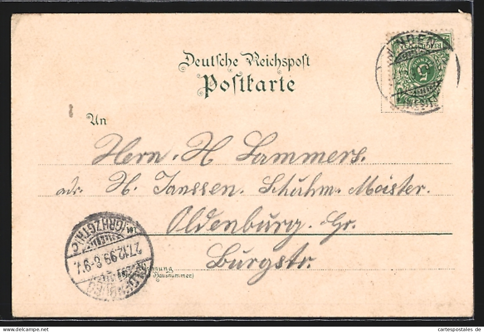 Lithographie Minden / Westf., Schwanenteich, Denkmal Kaiser Wilhelm I., Teilansicht Der Stadt  - Minden