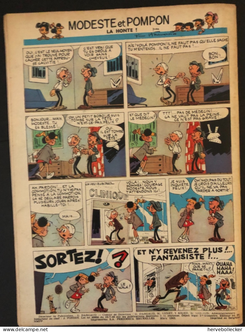 TINTIN Le Journal Des Jeunes N° 751 - 1963 - Tintin