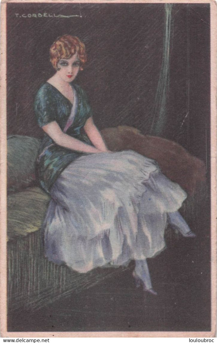 CORBELLA FEMME SUR DIVAN - Corbella, T.