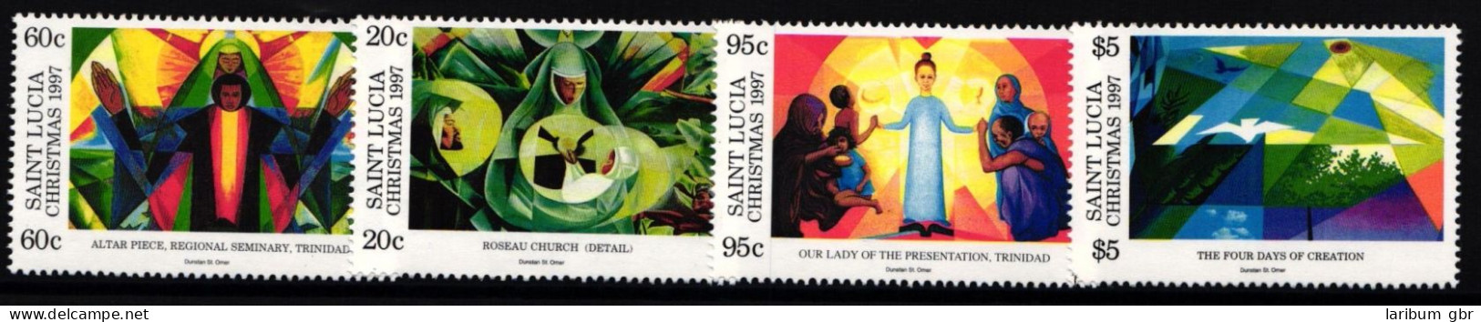 St. Lucia 1090-1093 Postfrisch Weihnachten #II087 - St.Lucia (1979-...)