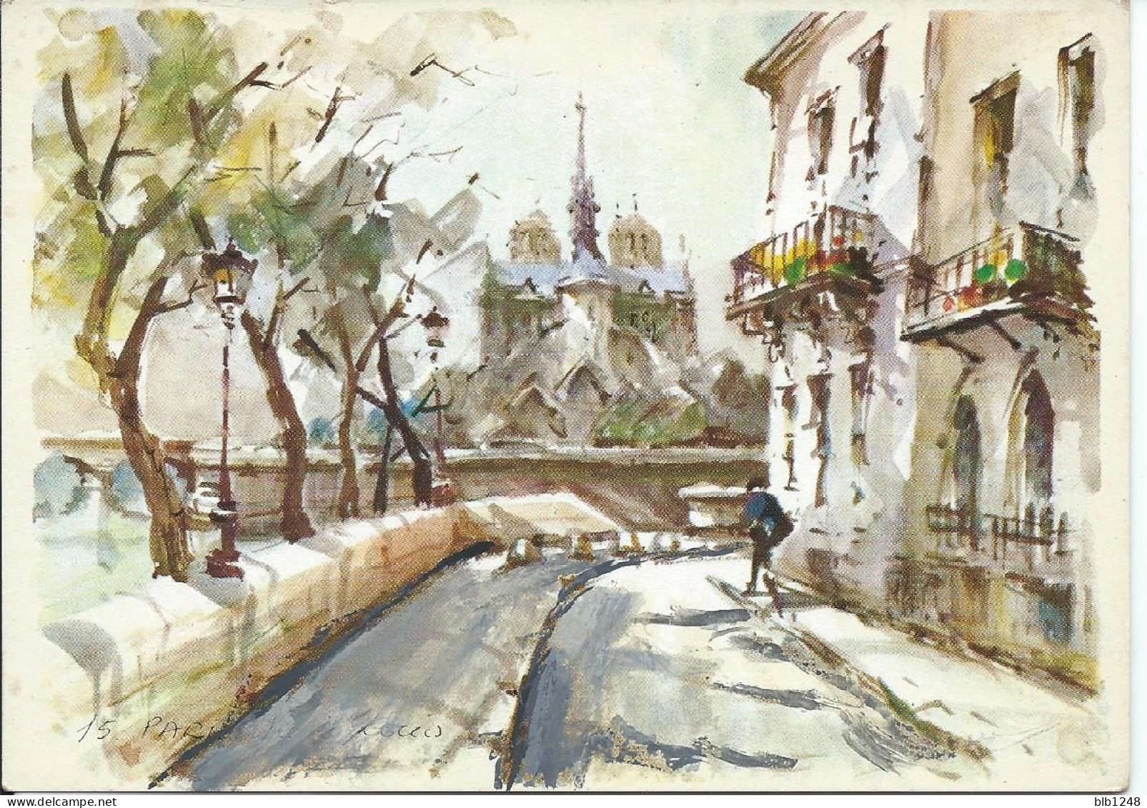 [75] Paris > Paris Ile Saint Louis Collection Aqua Pictura Aquarelle - Loten, Series, Verzamelingen