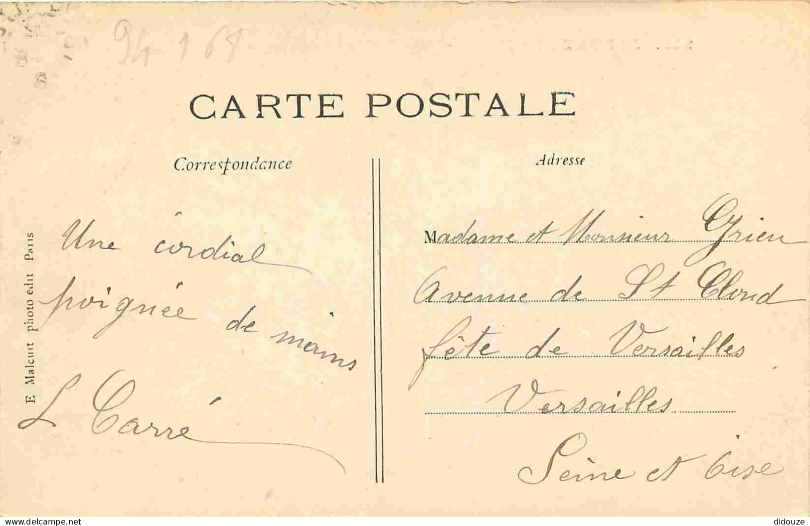 94 - Maisons Alfort - La Marne- L'Ile De Charentonneau - CPA - Oblitération Ronde De 1908 - Voir Scans Recto-Verso - Maisons Alfort