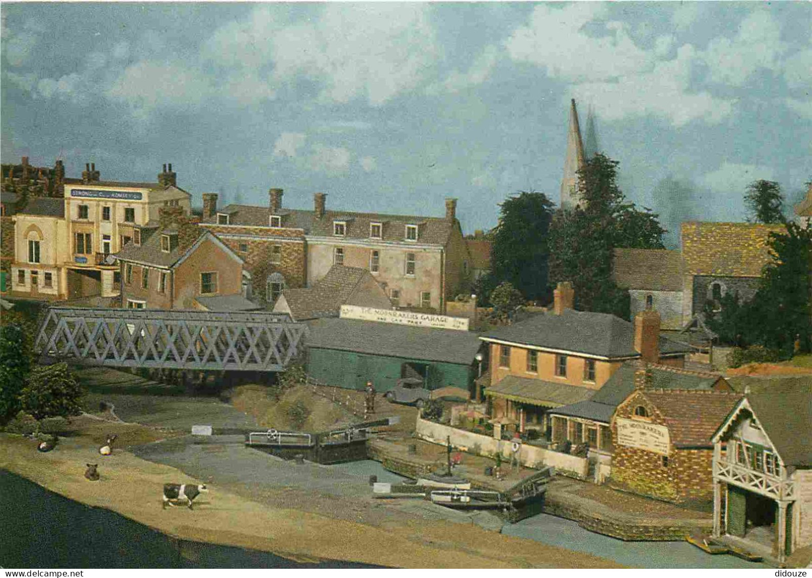 Angleterre - Long Wittenham - Abingdon - Pendon Museum - The River Madder And Moonraker Tea House - Parc Miniature - Oxf - Autres & Non Classés