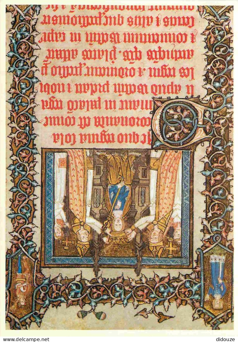 Angleterre - London - Westminster Abbey Library - The Litlyngton Missal - Detail - Art Illustration Religieuse - London  - Westminster Abbey