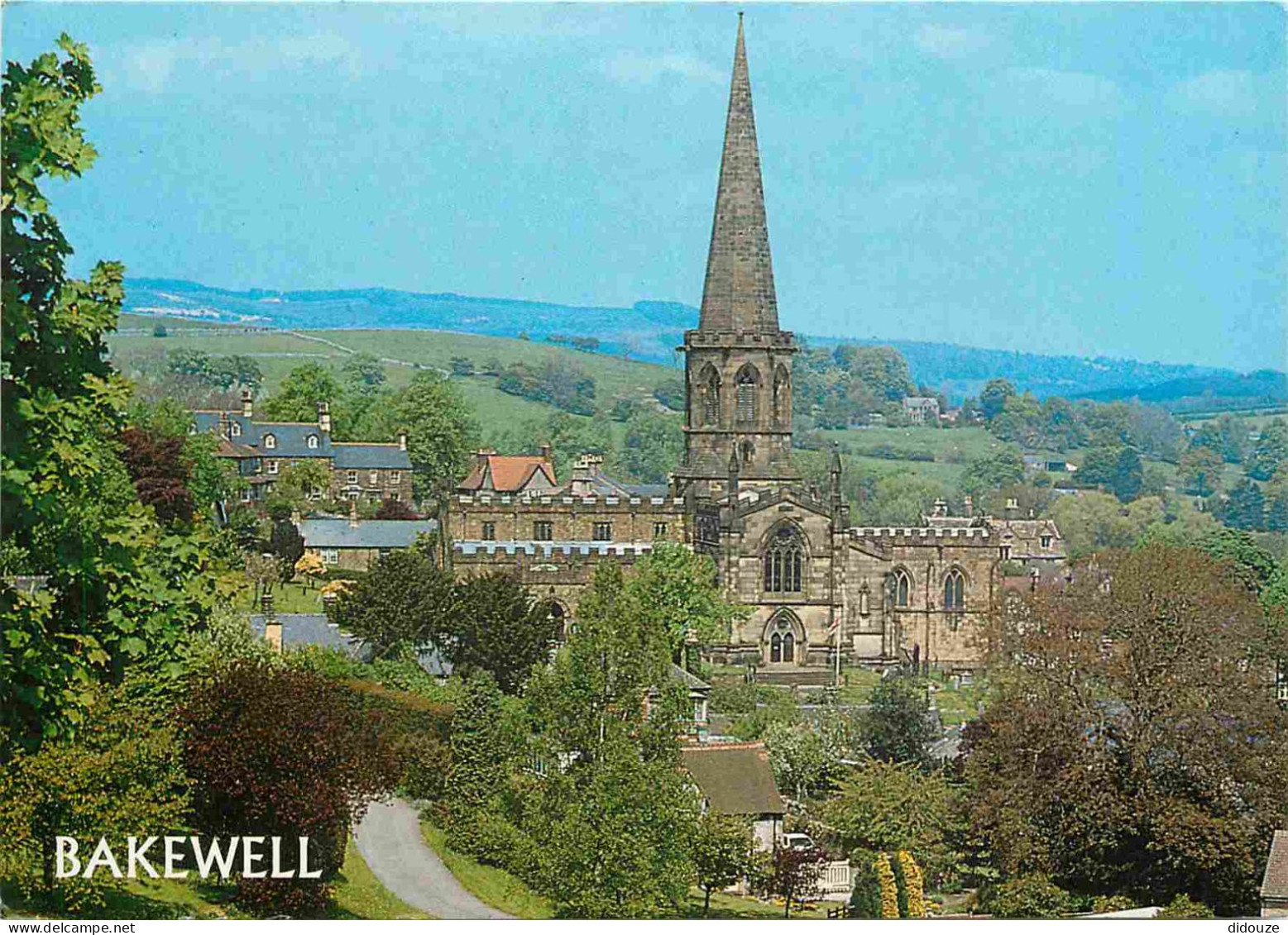 Angleterre - Bakewell - The Parish Church - Eglise - Derbyshire - England - Royaume Uni - UK - United Kingdom - CPM - Ca - Derbyshire