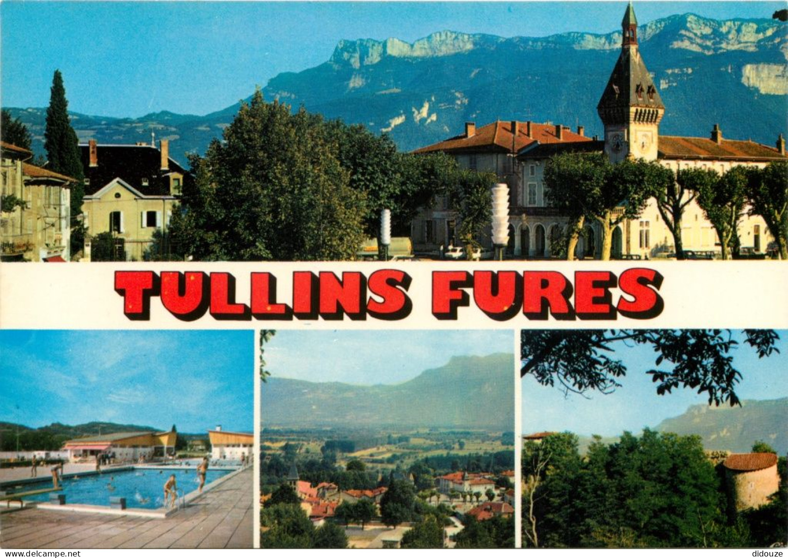 38 - Tullins Fures - Multivues - Piscine - CPM - Carte Neuve - Voir Scans Recto-Verso - Tullins