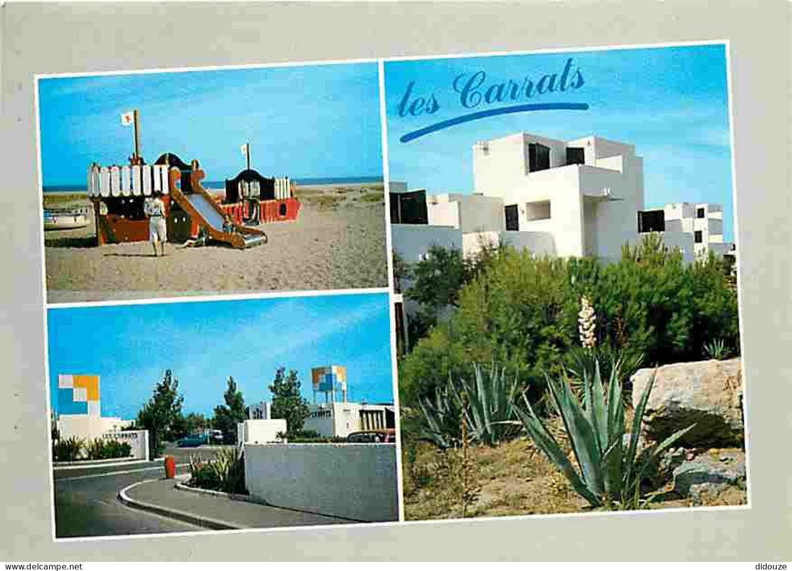 11 - Leucate - Port Leucate - Les Carrats - Multivues - Jeux De Plage - Tobogan - Plantes Exotiques - CPM - Voir Scans R - Leucate