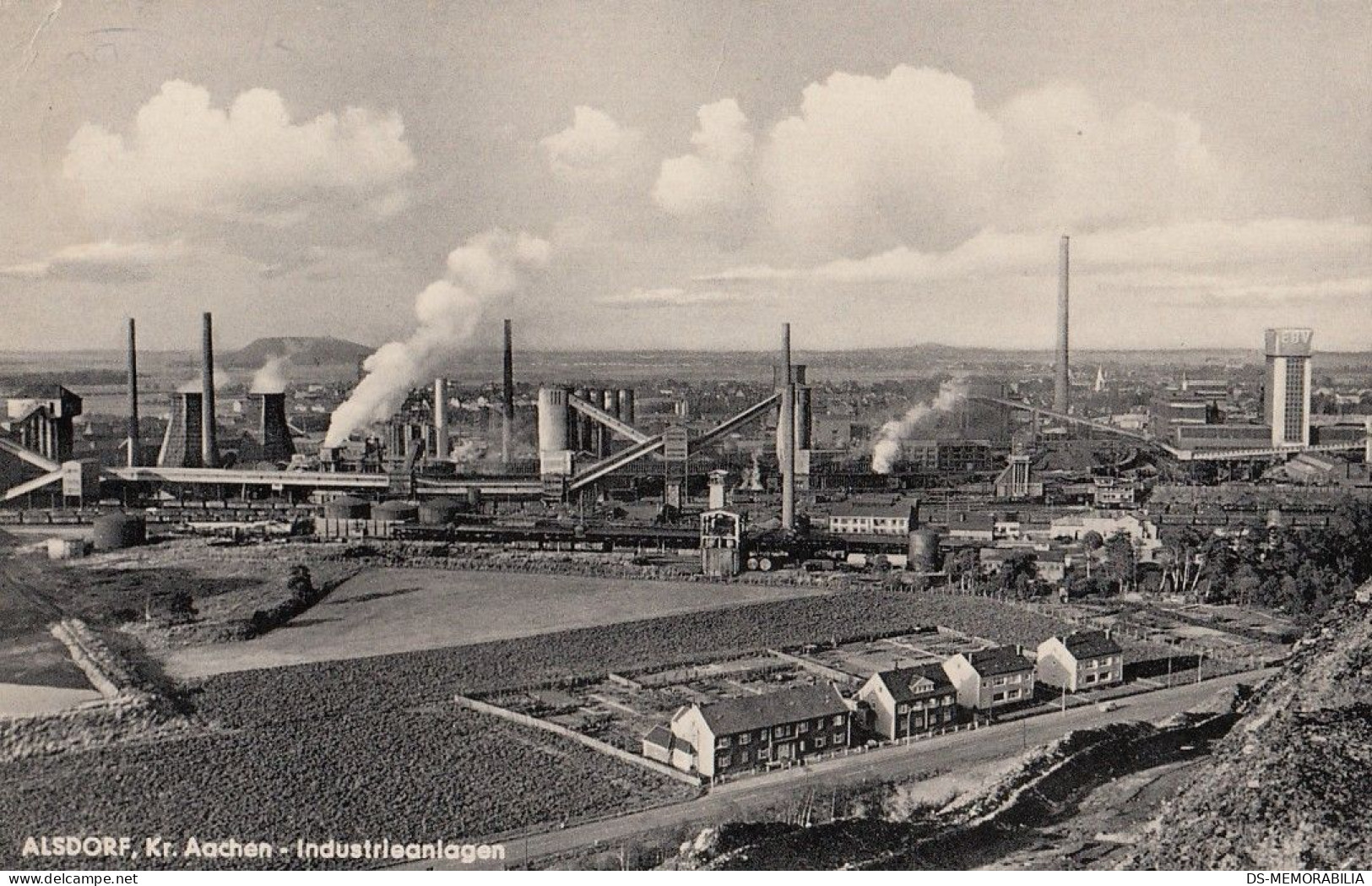 Alsdorf - Industrieanlagen 1966 - Alsdorf