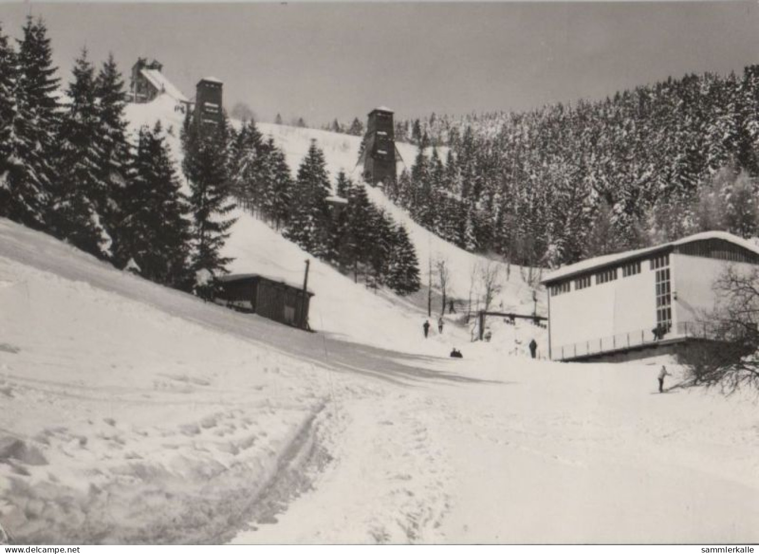 40129 - Oberwiesenthal - Grosse Sprungschanze - 1971 - Oberwiesenthal