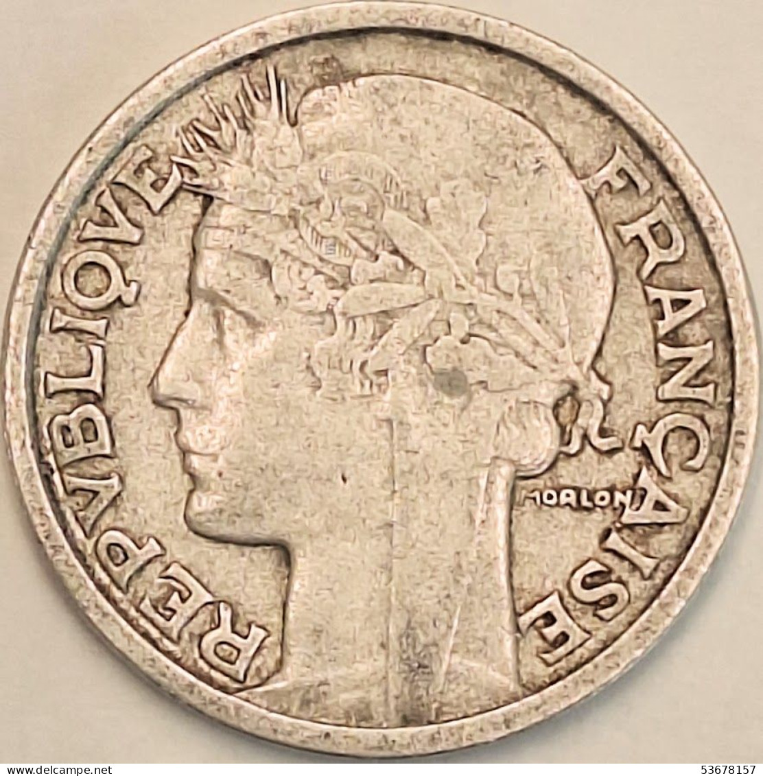 France - 2 Francs 1949, KM# 886a.1 (#4110) - 2 Francs