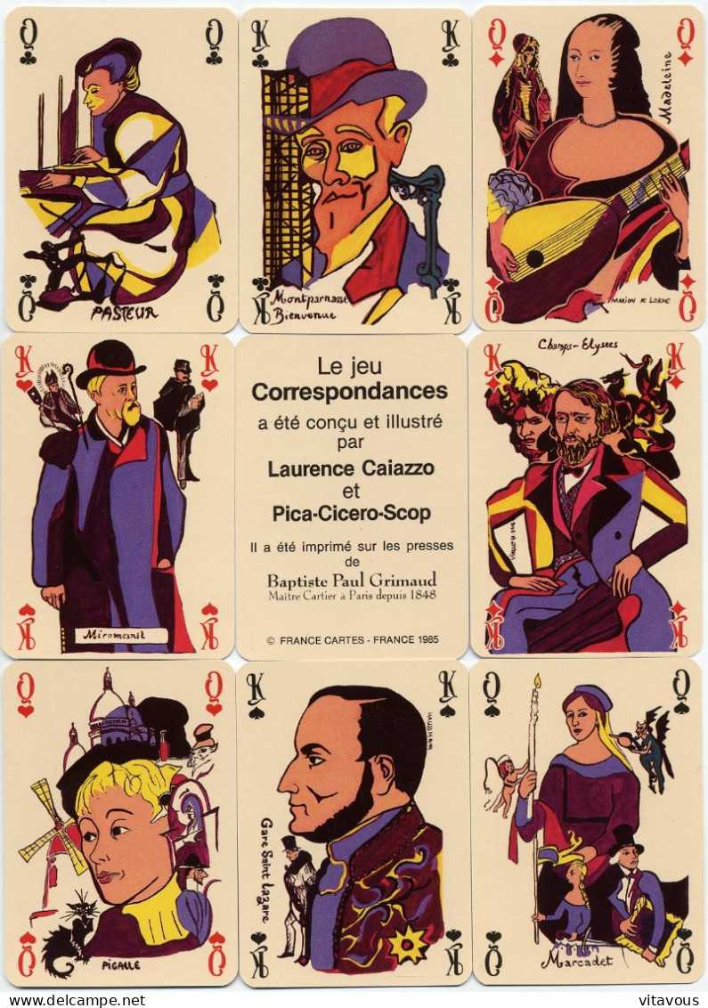 Le Jeu Des Correspondances  54 Cartes - 54 Cards