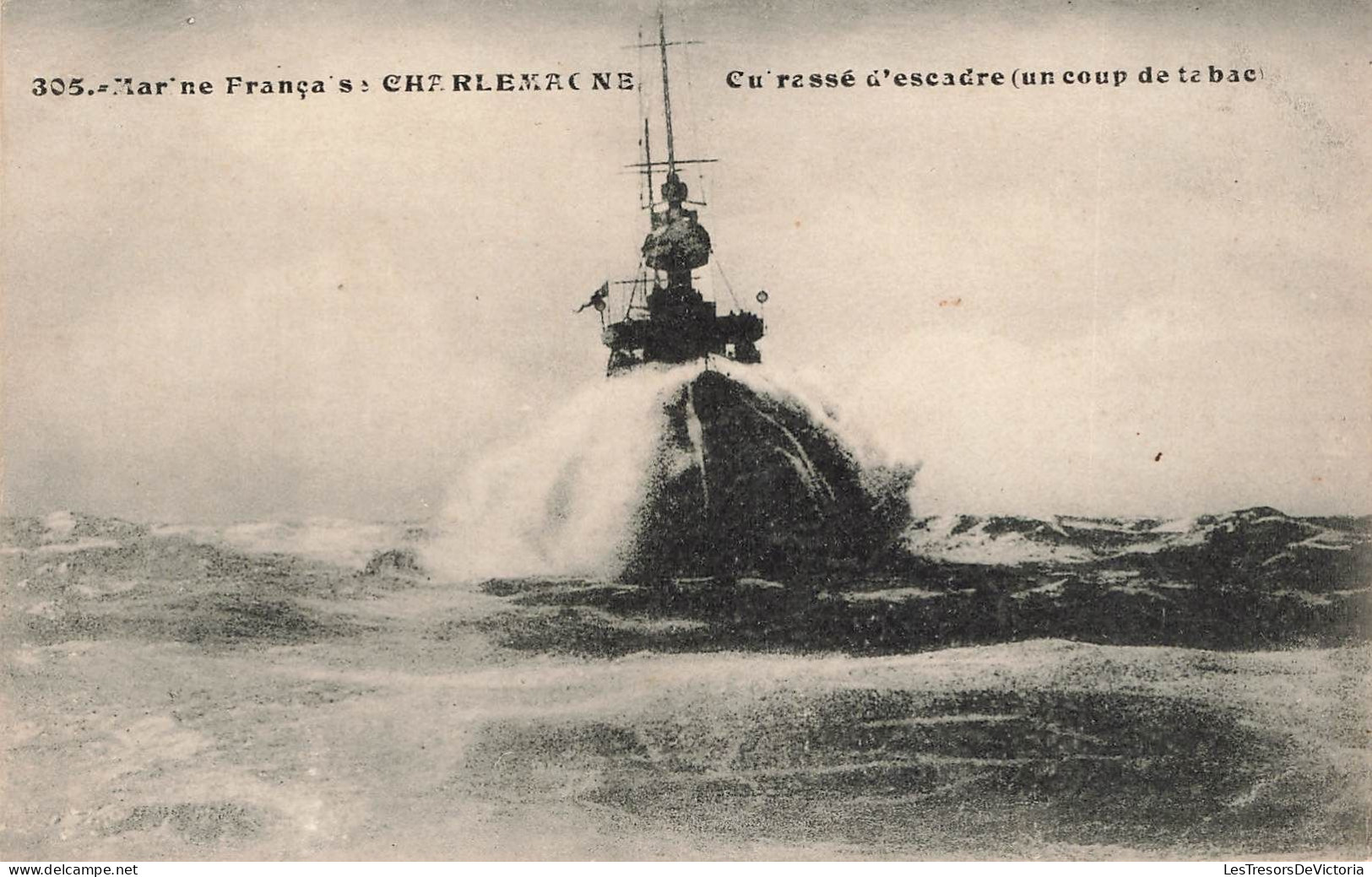 TRANSPORTS - Sous-marins - Marine Français - Charlemagne - Carte Postale Ancienne - Unterseeboote