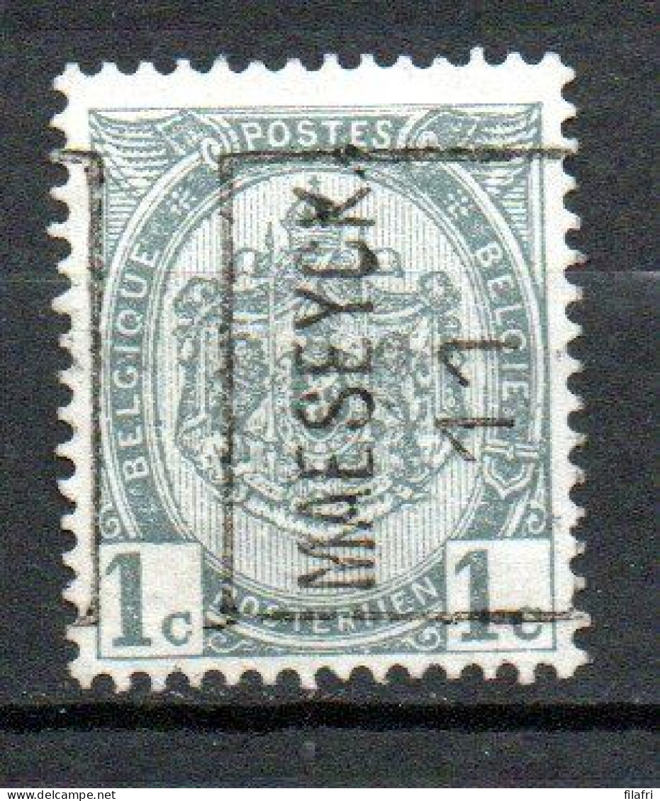 1631 Voorafstempeling Op Nr 81 - MAESEYCK 11 - Positie A - Rollenmarken 1910-19