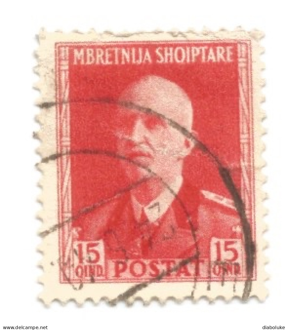 (COLONIE E POSSEDIMENTI) 1939-40, ALBANIA, SERIE ORDINARIA - 3 Francobolli Usati - Albanien