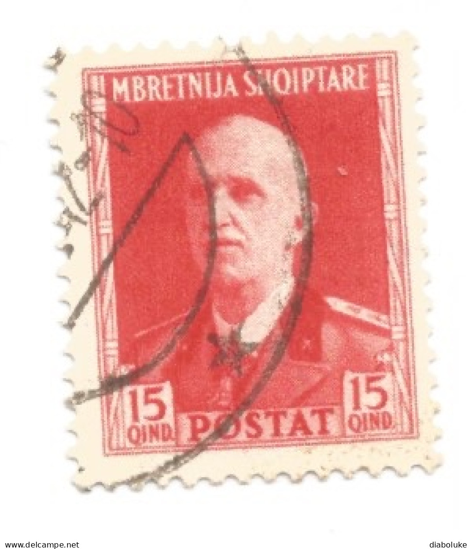 (COLONIE E POSSEDIMENTI) 1939-40, ALBANIA, SERIE ORDINARIA - 3 Francobolli Usati - Albania