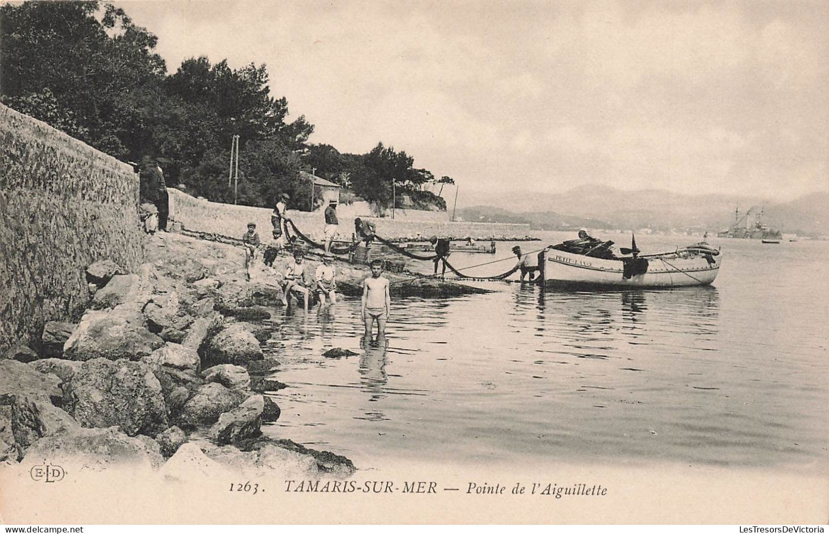 FRANCE - Tamaris Sur Mer - Vue Sur La Pointe De L'Aiguillette - Animé - Carte Postale Ancienne - Other & Unclassified