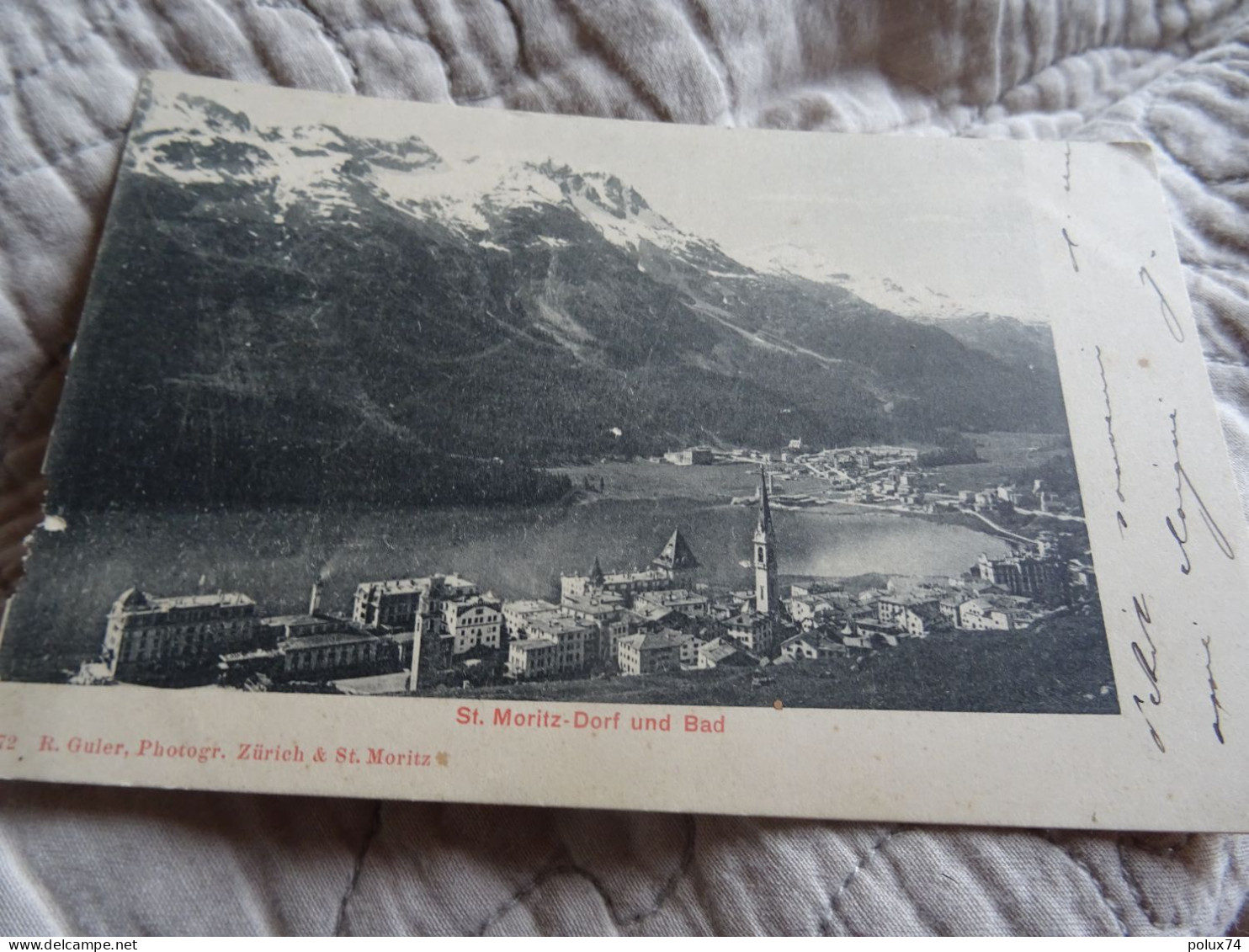 SUISSE  Saint Moritz -BAD  1902 - Andere & Zonder Classificatie