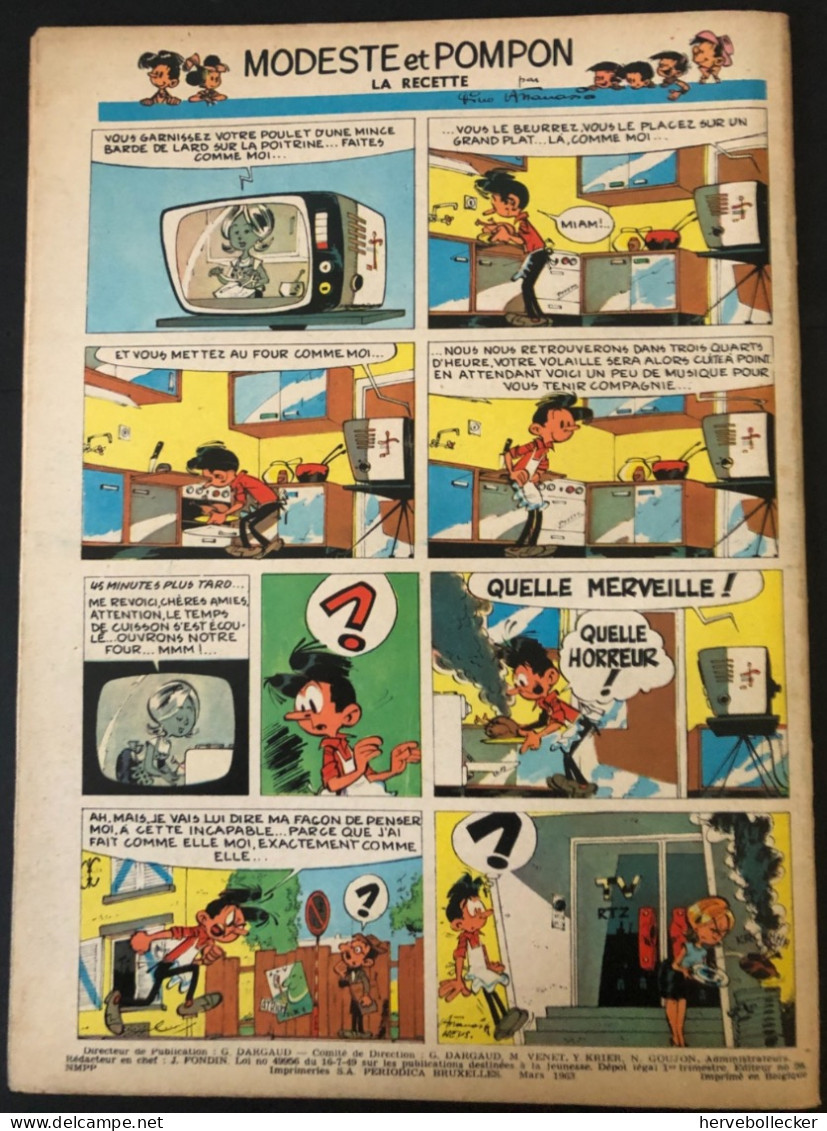 TINTIN Le Journal Des Jeunes N° 753 - 1963 - Tintin