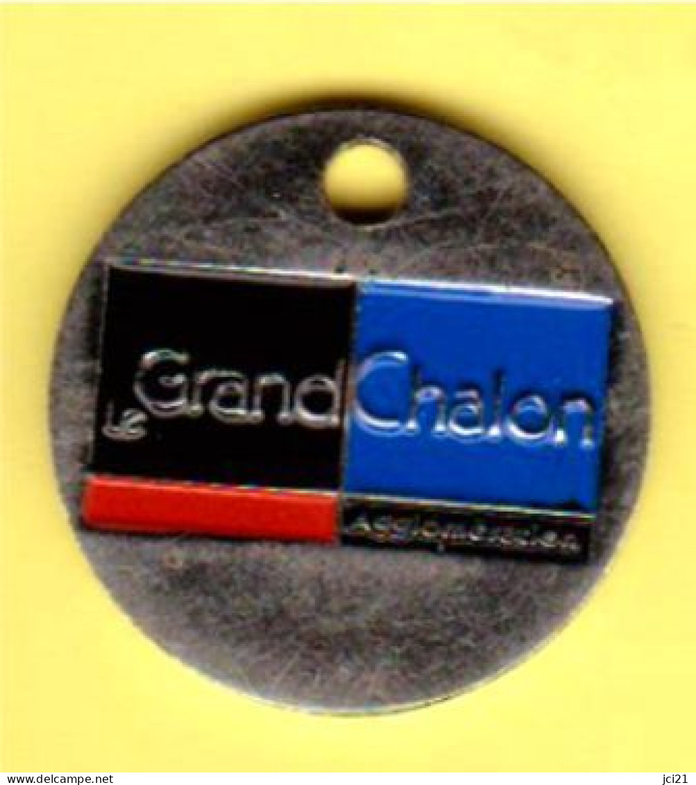 JETON DE CADDIE " LE GRAND CHALON AGGLOMÉRATION " [B]_je360 - Trolley Token/Shopping Trolley Chip