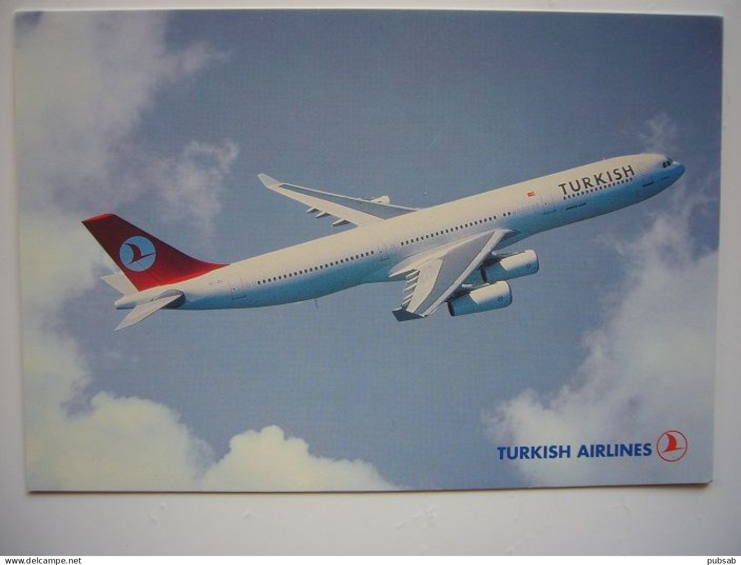 Avion / Airplane / TURKISH AIRLINES / Airbus A340 / Airline Issue - 1946-....: Era Moderna