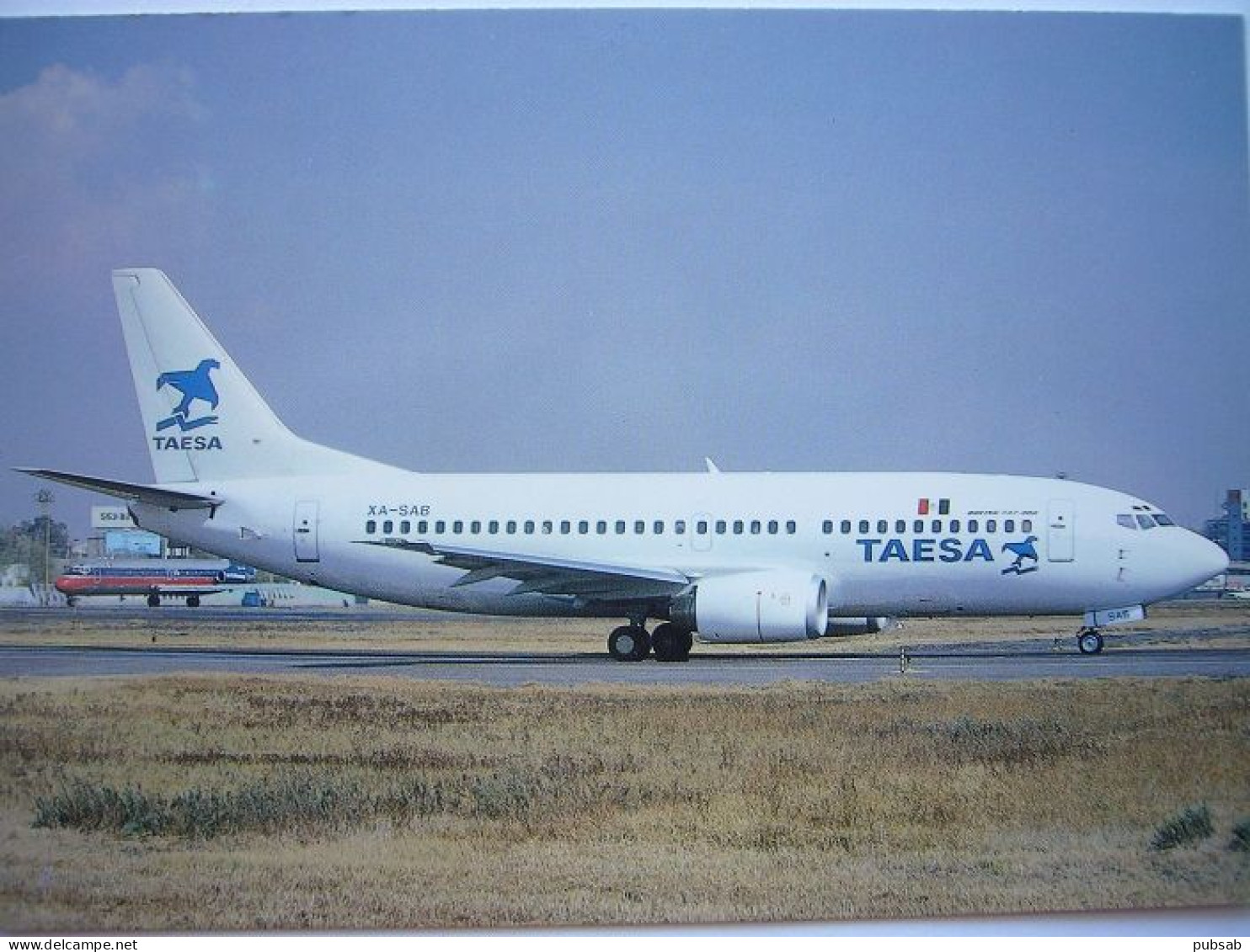 Avion / Airplane / TAESA / Boeing B 737-3Y0 / Registered As XA-SAB - 1946-....: Era Moderna