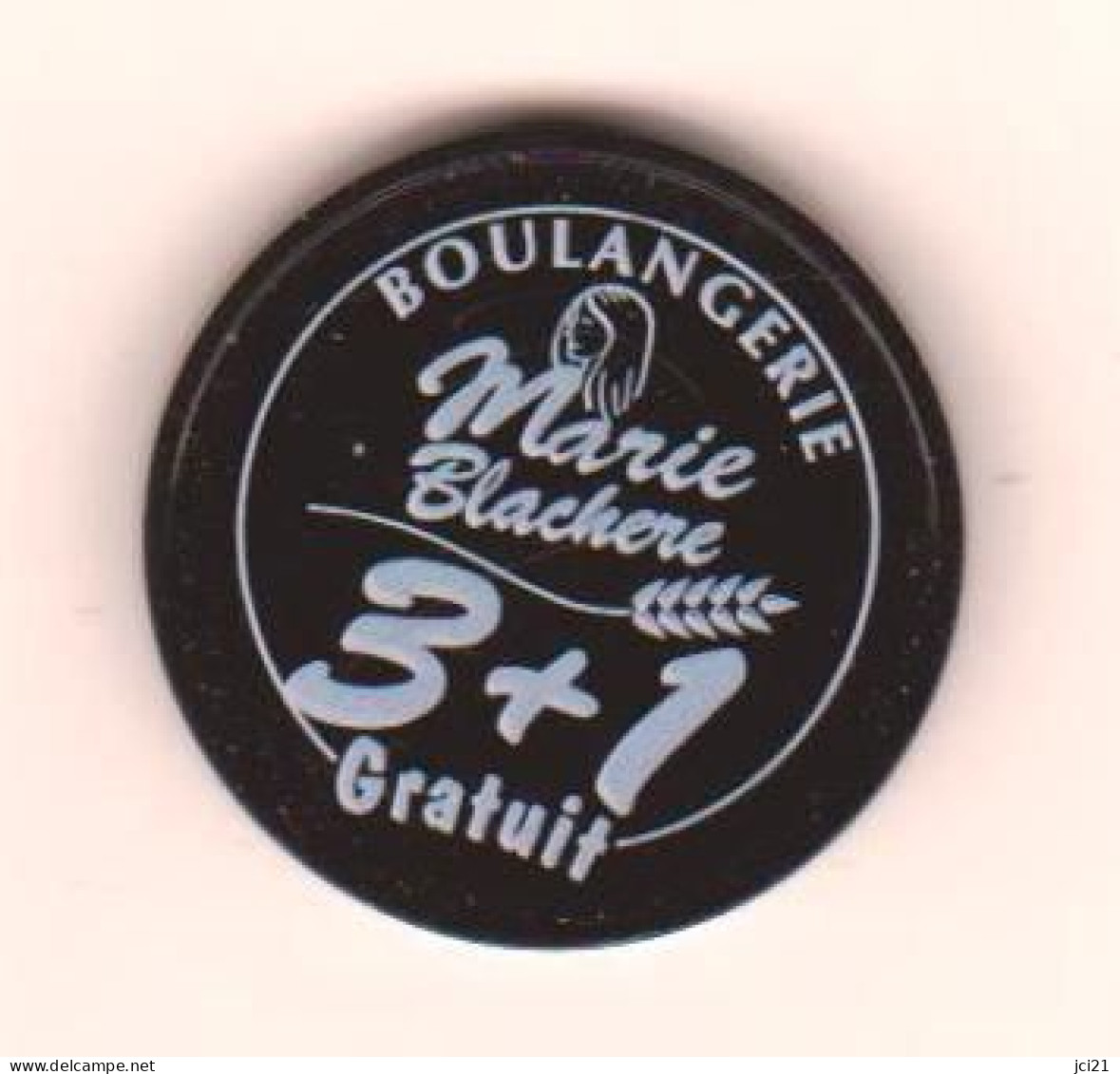 Jetons De Caddie  " Boulangerie Marie Blachere " Patisserie Sandwicherie _Je105 - Trolley Token/Shopping Trolley Chip