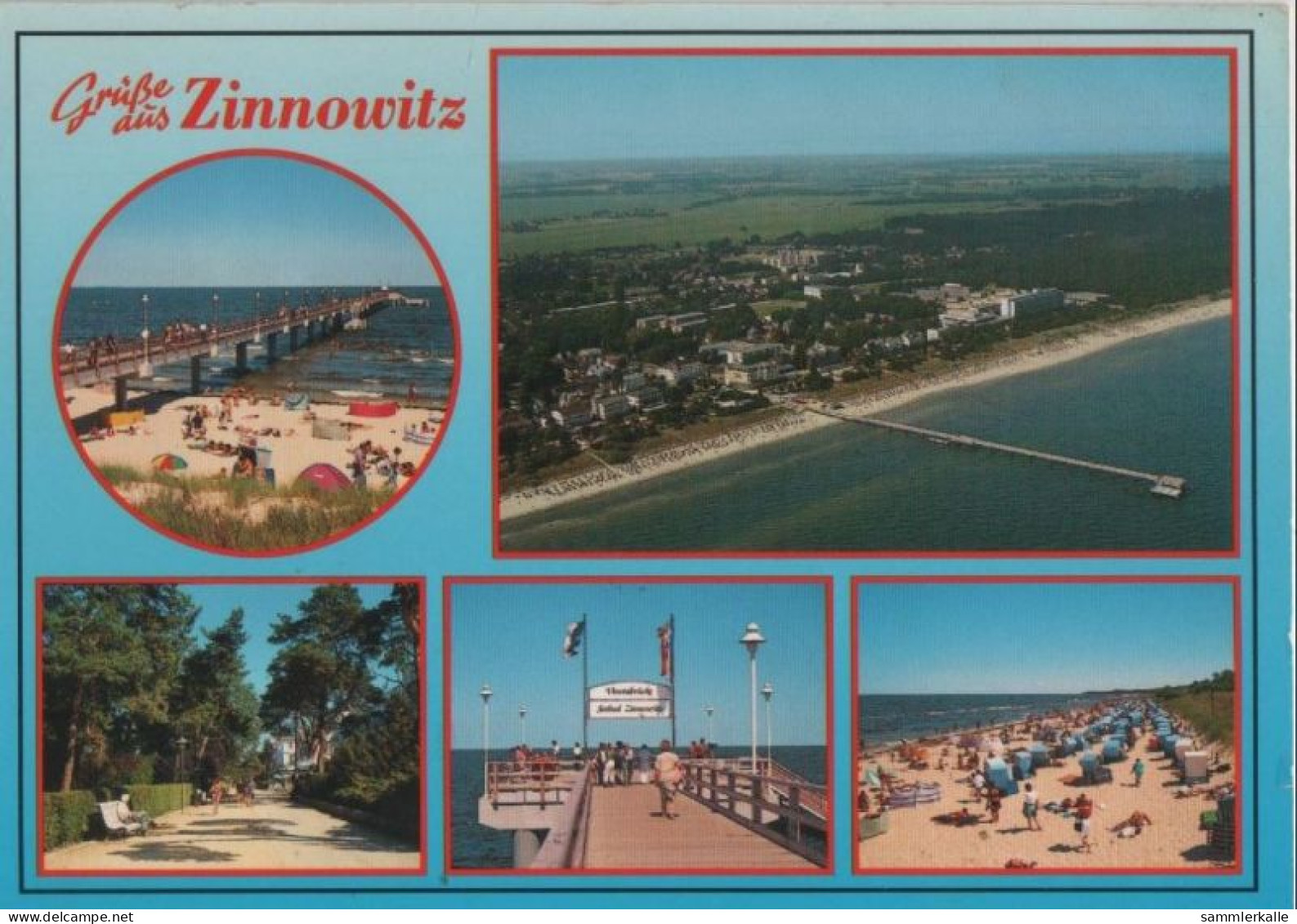 64912 - Zinnowitz - 5 Teilbilder - 1996 - Zinnowitz