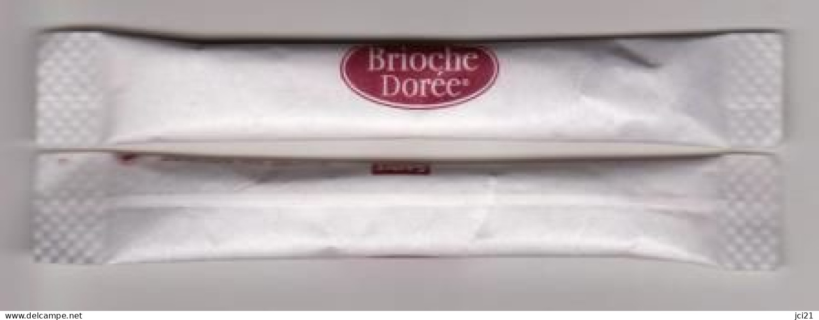 2 Stick De Sucre " BRIOCHE DOREE " (scan Recto-verso) [S208]_Di321 - Sucres