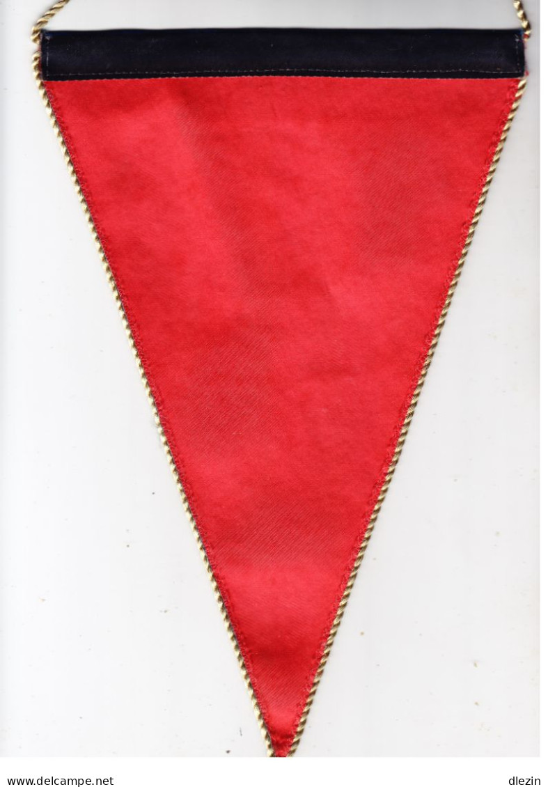 Fanion-souvenir Triangulaire 32° Compagnie Divisionnaire. 185 X 280 Mm. Imprimé. 20 G. - Esercito