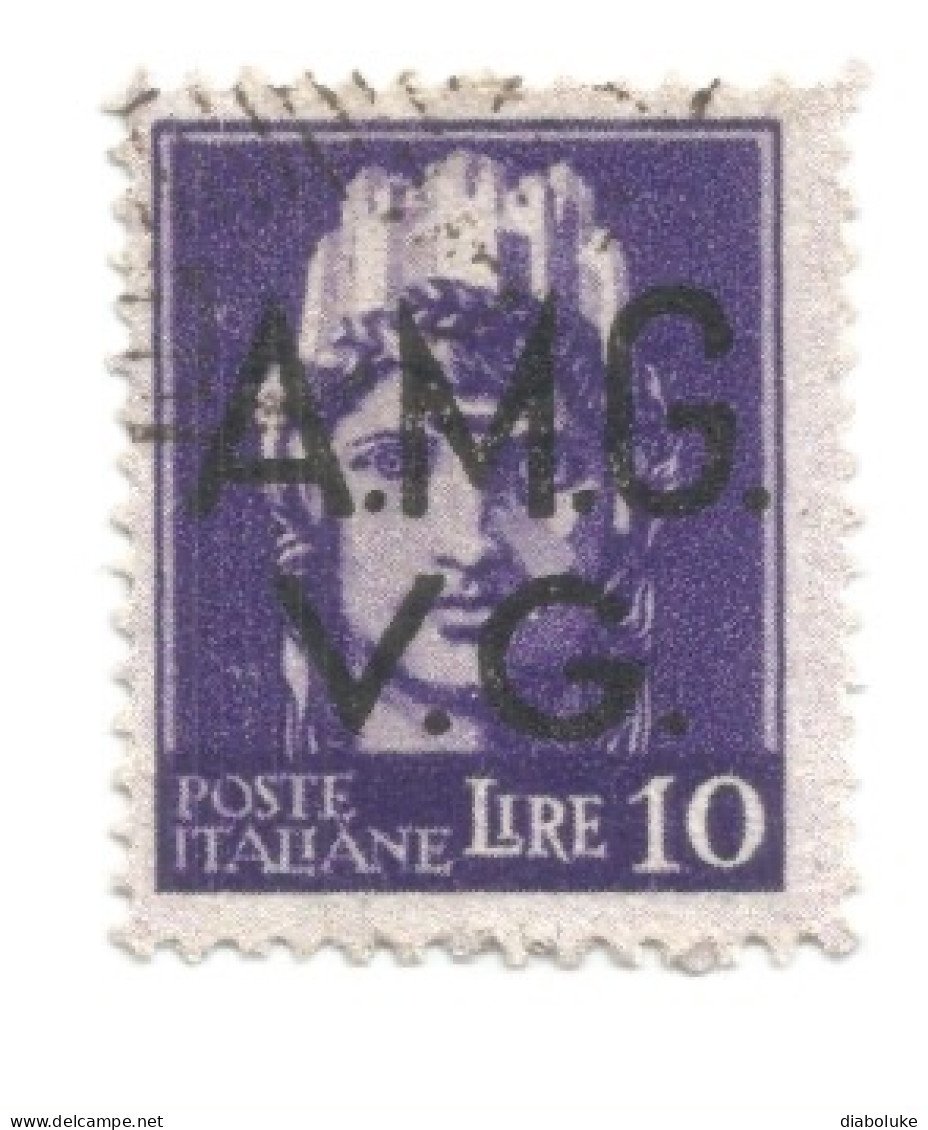 (COLONIE E POSSEDIMENTI) 1945-47, AMG VG, SOPRASTAMPATI - 3 Francobolli Usati - Used