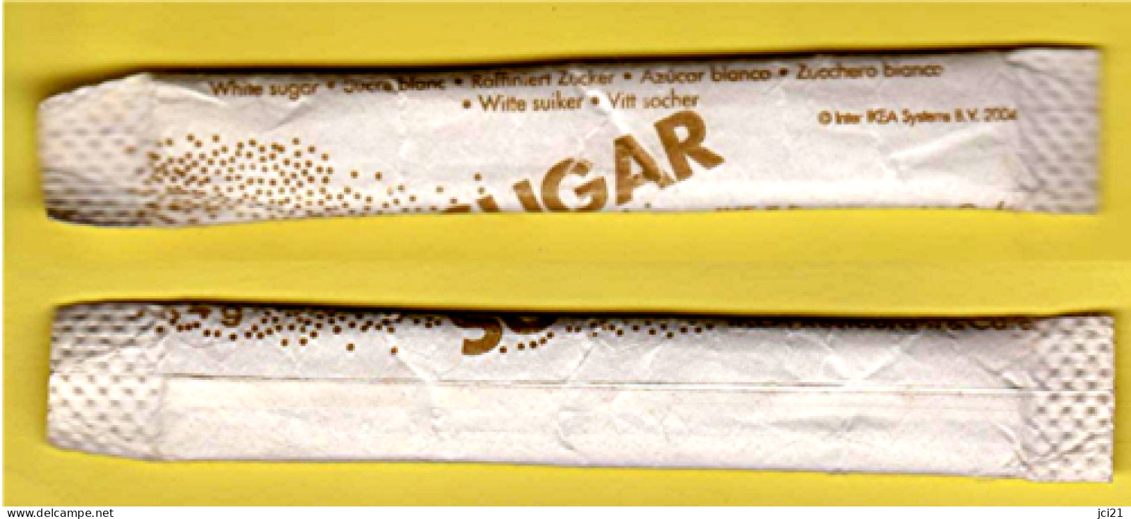 Stick De Sucre " SUGAR - IKEA " [S021]_D352 - Sucres